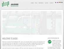 Tablet Screenshot of jacbo.nl